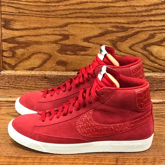 nike blazer mid vintage red